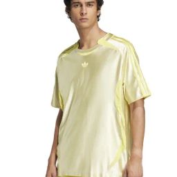 Adidas Originals Yellow Loose Fit Sports T-Shirt-image-28