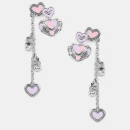 Shaya, Bring in the Joy Heart Earrings in 925 Silver-image-66