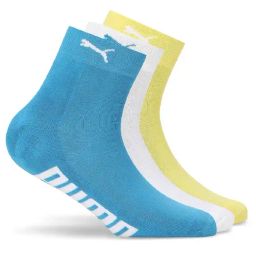 Puma Multicolor Cotton Solid Socks Pack of 3-image-48