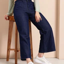 Mast & Harbour Women High-Rise Stretchable Jeans-picture-10