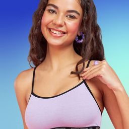 ENAMOR XO Non-Wired Non Padded Camisole Bra With All Day Comfort-14