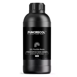 FUNCRECOL 3D Printer Resin Photopolymer Black 90-95A-10
