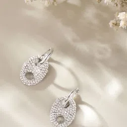 DressBerry Circular Drop Earrings-52