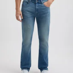 Pepe Jeans Light Blue Cotton Straight Fit Jeans-picture-37