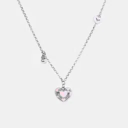 Shaya, Bring in the Kindness Heart Necklace in 925 Silver-image-98