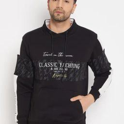 Duke Black Regular Fit Printed Sweatshirt-picture-29