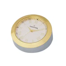 Sheaffer 100 G9322 Glossy Black with Gold Trim Ball Pen with Table Clock, WP33951 image 5
