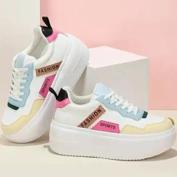 Shoetopia Kids White Sneakers-image-88