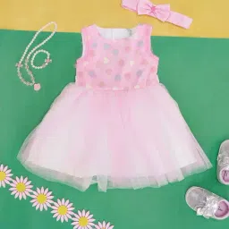 Pantaloons Baby Kids Pink Cotton Printed Dress-picture-39