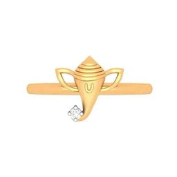 P.C. Chandra Jewellers 22k Gold Lord Ganesha Casual Ring for Women-picture-40