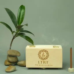 LTRT THE MAGICAL BLISS Chakras Incense Sticks 45Pcs Brown Agarbatti For Pooja With 2 Stand-image-91
