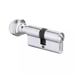 Dorset CL 202 SS 60 mm Silver Satin Finish Euro Profile Pin Cylinder Lock-25