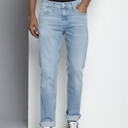 Tommy Hilfiger Men Straight Fit Light Fade Stretchable Jeans-image-42