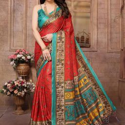 KALINI Ethnic Motifs Printed Saree-image-72