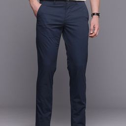 Louis Philippe Sport Men Slim Fit Chinos Trousers-picture-26