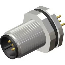 RS PRO Circular Connector 5 Contacts Rear Mount M12 Connector Plug, 2017213-image-10