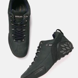 Woodland Men Nubuck Leather Sneakers-picture-17