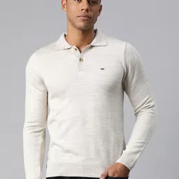 Pierre Carlo Men Solid Pullover-image-40
