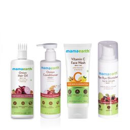 Mamaearth Unisex Set of Hair Oil, Conditioner, Face Wash & Face Cream-77