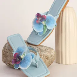 Street Style Store Women Solid T-Strap Open Toe Flats-image-66