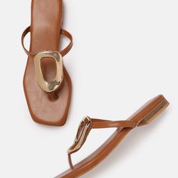 ZORI WORLD Women Embellished Open Toe Flats-image-46