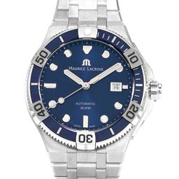 MAURICE LACROIX Men Blue Aikon Analogue Watch AI6058-SS002-430-2-image-76