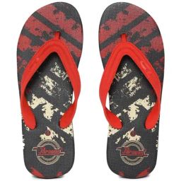 Paragon Men's Red Flip Flops-image-3