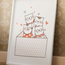 Outfit collections Modern Art Kids Painting For Wall Decor-image-93