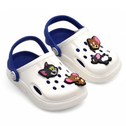 Svaar Warner Bros Featuring Tom & Jerry Jibbitz Applique Detailed Perforated Clogs - Blue-image-44