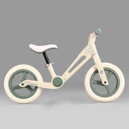 fab n funky Nylon One Click Folding Bike with Wheel Bearing Rotation & Rotatable Handlebar - Green image 4