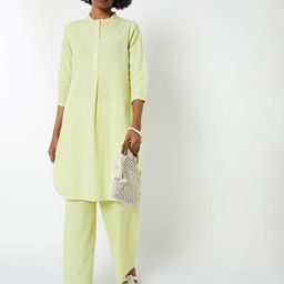 max Women Striped Kurta with Trousers-picture-36
