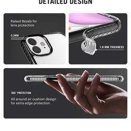 DailyObjects iPhone 12 Postcard Printed Impact Resistant Phone Back case image 5