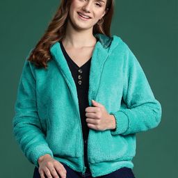 DressBerry Hooded Fleece Jacket-image-27