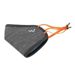 Wildcraft Unisex Grey & Black Solid Reusable 2-Ply W95 x Viroshield Supe Cloth Mask-21
