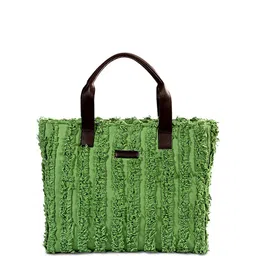 earthbags Shopper Tote Bag with Fringed-31