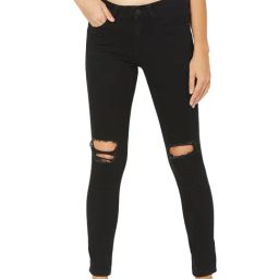 Spykar Black Skinny Fit Lightly Washed Jeans (Alicia)-image-55