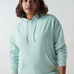 Bewakoof Green Relaxed Fit Hoodie-image-49