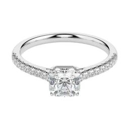 Fiona Diamonds Lab Grown Diamond 14k (585) White Gold Ring for Women-image-90
