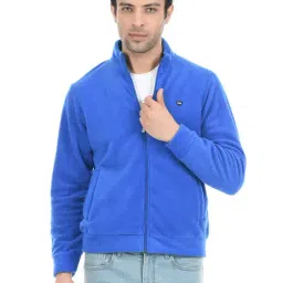 Cloak & Decker by Monte Carlo Royal Blue Regular Fit Sweatshirt-picture-47