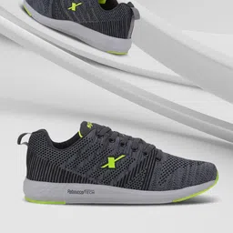 Sparx Men Grey Mesh Running Shoes SXY03790GGYFG000126-30