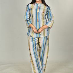 Morchari Digital Printed Top With Trousers Co-Ords-62