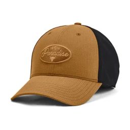 UNDER ARMOUR Yellow Project Rock Trucker Embroidered Baseball Cap-image-60
