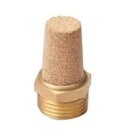 Raja Rubbers 12.7 mm (1/2 Inch) Brass Sintered Silencer SICRA12-15