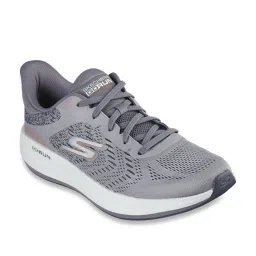 Skechers Men's GO RUN PULSE 2 Grey Running Shoes image 2