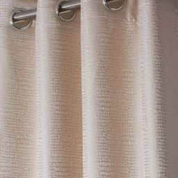 Hosta Homes Cream Polyester 5 ft Blackout Window Curtain - Set of 2 image 2