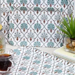 Goodhomes Multicolor Melamine Rectangular Serving Tray - Set of 3 image 1
