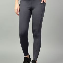 COSVOS Slim-Fit Ankle-Length Gym Tights-image-108