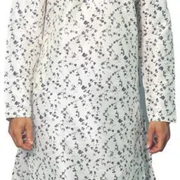 House of Aqss Floral Printed Band Collar Straight Kurta With Pyjamas-picture-45