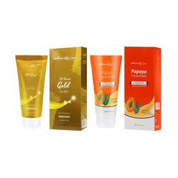 GEMBLUE BioCare 24 Carat Gold Face wash &  Papaya Facial Wash 150ML Set of 2-38