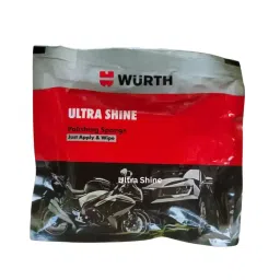 WUERTH 100 g Liquid Car Polish for Metal Parts, Tyres, Leather, Chrome Accent (Pack of 5)-picture-2
